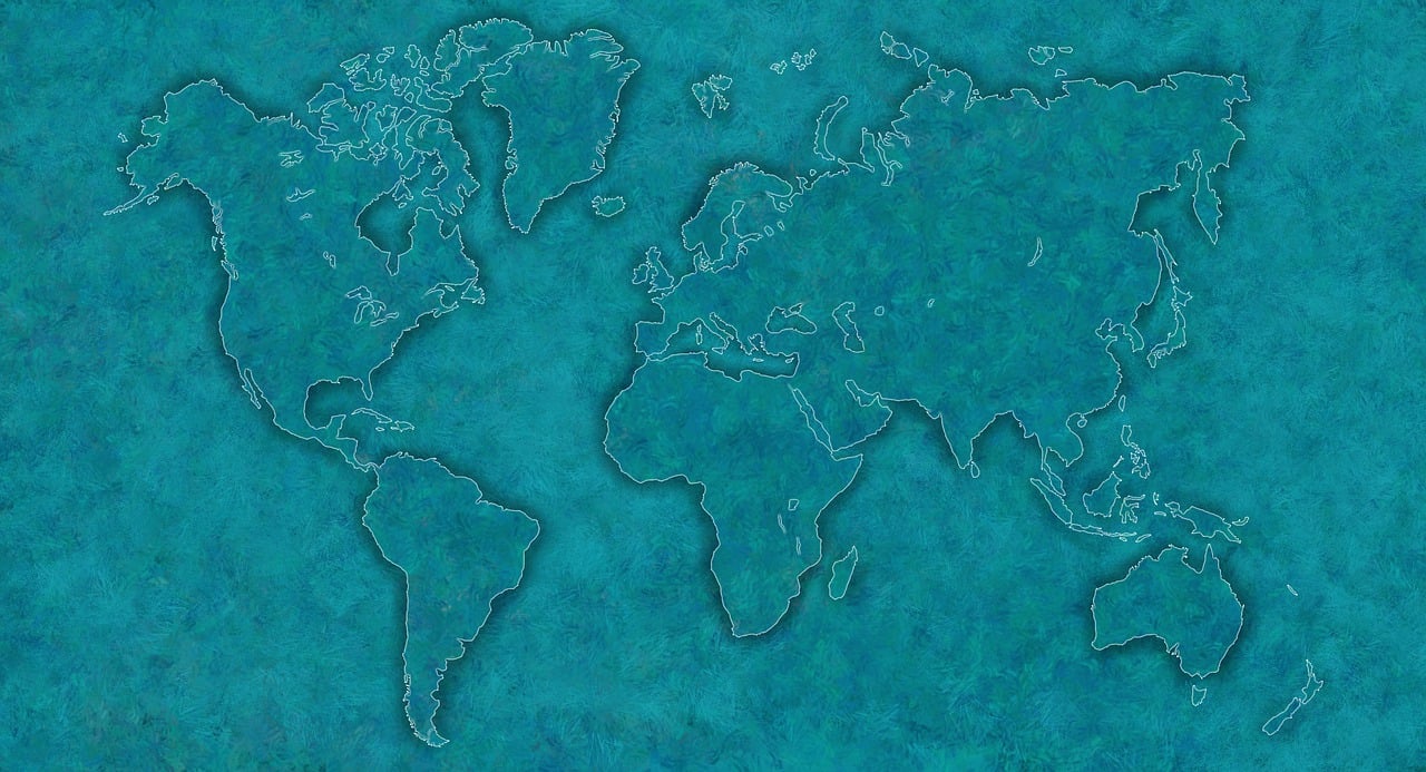 Server Locations Map